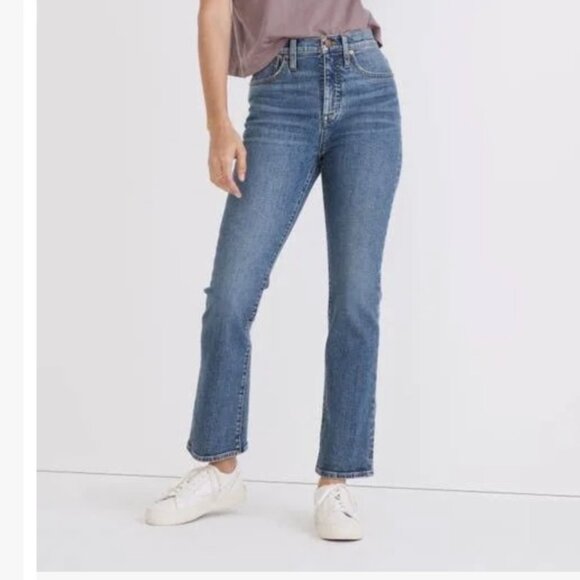 Madewell Cali Demi-Boot Jeans Eco Edition Size 26P - Picture 2 of 12